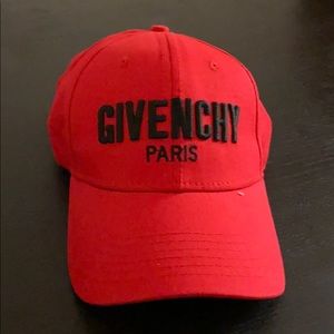 Givenchy hat Red color